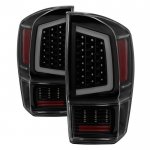 2023 Toyota Tacoma Black Smoked LED Tail Lights