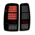 2006 Chevy Tahoe Black Smoked LED Tail Lights