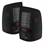 2016 Dodge Ram 3500 Black Smoked LED Tail Lights P-Series