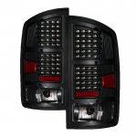 2005 Dodge Ram 2500 Black LED Tail Lights