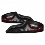 Infiniti G35 Coupe 2006-2007 New Black LED Tail Lights