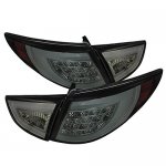 Hyundai Tucson 2010-2014 Smoked LED Tail Lights