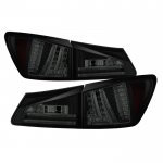 Lexus IS250 2006-2008 Black Smoked LED Tail Lights