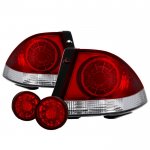 Lexus IS300 2001-2005 LED Tail Lights and Trunk Lights Red