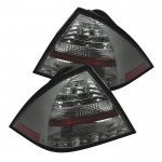 2005 Mercedes Benz C Class Sedan Smoked LED Tail Lights