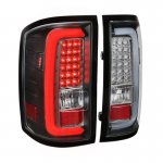 2016 GMC Sierra 2500HD Black LED Tail Lights