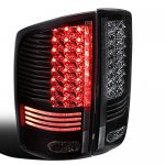 2003 Dodge Ram 2500 Black LED Tail Lights