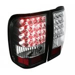 2010 Ford Ranger Black LED Tail Lights