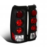 2002 Chevy Silverado 2500 Black Altezza Tail Lights