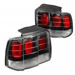 Ford Mustang 1999-2004 Black Altezza Tail Lights