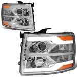 2007 Chevy Silverado 2500HD Facelift DRL Projector Headlights