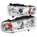 1996 Dodge Ram 2500 Retrofit Projector Headlights LED DRL