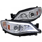 Subaru WRX 2008-2014 LED DRL Projector Headlights