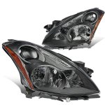 2011 Nissan Altima Sedan Black Euro Headlights