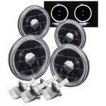 1972 Mercury Montego Black Halo LED Headlights Conversion Kit