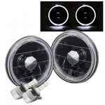 1990 BMW 3 Series Black Halo LED Headlights Conversion Kit Low Beams