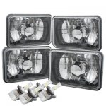 1983 Plymouth Sapporo Black Chrome LED Headlights Kit Low and High Beams