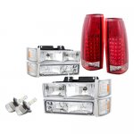 1994 Chevy 2500 Pickup LED Headlights Conversion LED Tail Lights