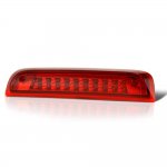 Chevy Silverado 2014-2018 Red Full LED Third Brake Light Cargo Light