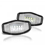 2002 Acura RL White LED License Plate Light Kit