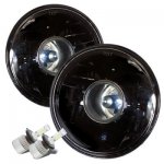 Chevy Suburban 1974-1980 Black LED Projector Headlights Kit