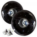 1973 Plymouth Duster Black LED Projector Headlights Kit