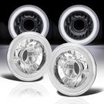 Jeep Wrangler 1997-2006 Halo Tube Sealed Beam Projector Headlight Conversion