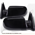 1994 Chevy 3500 Pickup Black Powered Side Mirrors