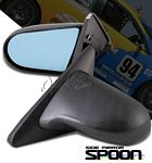 2001 Acura Integra Coupe Carbon Fiber Cover Spoon Style Blue Len Power Side Mirror