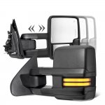 2019 Chevy Silverado 3500HD Diesel Towing Mirrors Smoked LED DRL Power Heated