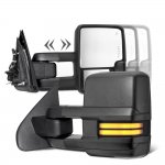 2016 Chevy Silverado 3500HD Diesel Towing Mirrors Smoked LED DRL Power Heated