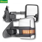 2017 GMC Sierra 3500HD Diesel Chrome Towing Mirrors LED Lights Power Heated