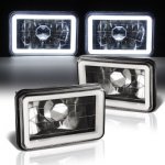 1985 Chevy C10 Pickup Black Halo Tube Sealed Beam Headlight Conversion