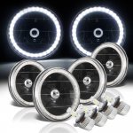 1972 Buick LeSabre LED Halo Black LED Headlights Conversion Kit