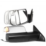 2014 Dodge Ram 2500 Chrome Power Folding Towing Mirrors Clear LED Signal Heated