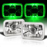 2003 GMC Savana Green Halo Sealed Beam Projector Headlight Conversion