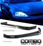 1998 Honda Civic Mugen Style Front Lip and Rear Lip Combo