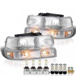 2004 Chevy Tahoe Headlights LED Bulbs Complete Kit