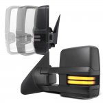 2010 Toyota Tundra Power Folding Tow Mirrors Smoked LED DRL