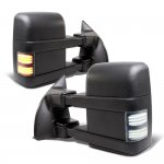 2013 Ford F250 Super Duty Tow Mirrors Switchback LED Sequential Signal