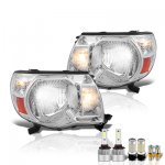 2009 Toyota Tacoma LED Headlight Bulbs Set Complete Kit