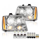 Chevy Tahoe 2007-2014 Headlights LED Bulbs Complete Kit