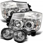 2005 Nissan Armada Clear Projector Headlights and Fog Lights