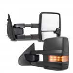 Dodge Ram 3500 2010-2018 Tow Mirrors LED Lights Power Heated