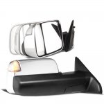 2011 Dodge Ram 3500 Chrome Power Folding Towing Mirrors Clear LED Signal Heated