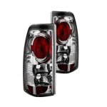 Chevy Silverado 1500HD 1999-2002 Chrome Altezza Tail Lights