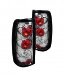 2000 Chevy Silverado 1500HD Chrome Altezza Tail Lights