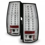 2009 Chevy Tahoe Chrome LED Tail Lights