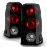 2005 Cadillac Escalade Black Smoked Euro Tail Lights