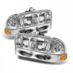 1998 Chevy Blazer Chrome Headlights and Bumper Lights